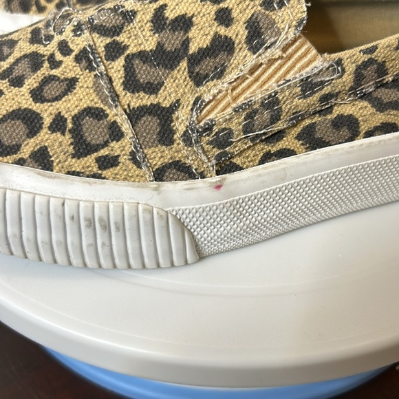 Blowfish Malibu Leopard Print Slip On Sneakers Women’s Size 8 - Picture 15 of 17